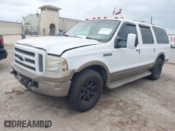 ✅ 2005 Ford Excursion Eddie Bauer • VIN: 1FMNU44L25ED02868 • Лот: 42414710. Опубликован ранее на IAAI с пробегом 30 486 миль. Бесплатный доступ к архиву аукционных продаж из США и подробный отчёт об истории автомобиля на DreamBid. Изображение 2.