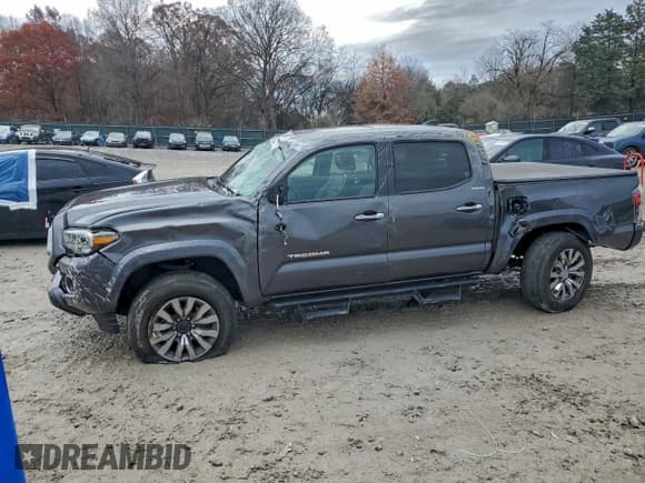 ✅ 2022 Toyota Tacoma Limited • VIN: 3TMGZ5AN2NM481353 • Lot: 93691655. Listed on Copart with 51,820 mi. Free auction sales archive from the USA and detailed vehicle history report at DreamBid. Image 1.
