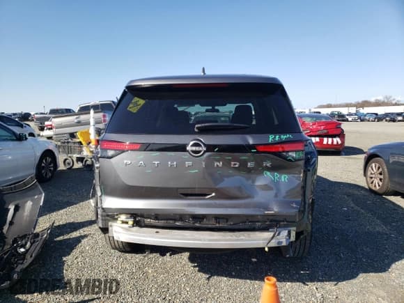 ✅ 2022 Nissan Pathfinder S • VIN: 5N1DR3AA3NC222100 • Lot: 44695193. Listed on Copart with 13,909 mi. Free auction sales archive from the USA and detailed vehicle history report at DreamBid. Image 6.