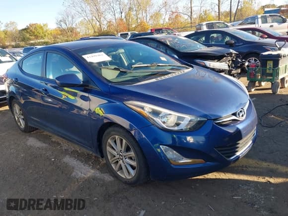 ✅ 2016 Hyundai Elantra SE • VIN: 5NPDH4AE0GH768148 • Лот: 43498462. Опубликован ранее на IAAI с пробегом 104 318 миль. Бесплатный доступ к архиву аукционных продаж из США и подробный отчёт об истории автомобиля на DreamBid. Изображение 1.