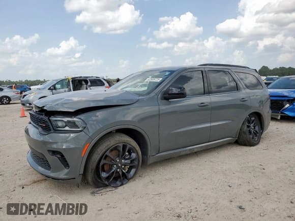 ✅ 2023 Dodge Durango GT • VIN: 1C4RDHDG1PC654225 • Lot: 62589725. Wystawiony na Copart z przebiegiem 19 429 mil. Bezpłatny archiwum sprzedaży aukcyjnych z USA i szczegółowy raport historii pojazdu na DreamBid. Zdjęcie 1.
