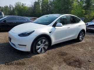 ✅ 2023 Tesla Model Y Long Range • VIN: 7SAYGDEE0PF629685 • Lot: 60401725. Wystawiony na Copart z przebiegiem 71 599 mil. Bezpłatny archiwum sprzedaży aukcyjnych z USA i szczegółowy raport historii pojazdu na DreamBid. Zdjęcie 1.