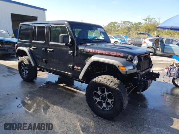 ✅ 2021 Jeep Wrangler Unlimited Rubicon • VIN: 1C4HJXFGXMW535188 • Lot: 92507355. Listed on Copart with 66,491 mi. Free auction sales archive from the USA and detailed vehicle history report at DreamBid. Image 4.