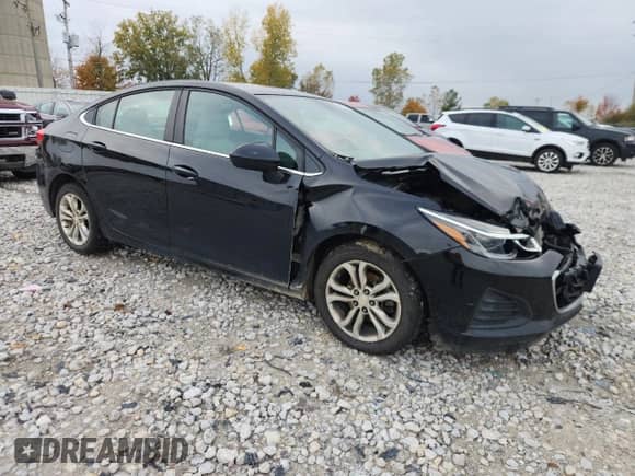 2019 Chevrolet Cruze LT with VIN 1G1BE5SM9K7144575, listed as a Copart auction lot 86286515 with 162,323 mi miles and Clean title. Bid and sale history available at DreamBid. Image 4.