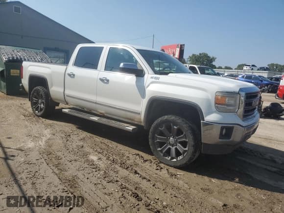 ✅ 2014 GMC Sierra 1500 SLT • VIN: 3GTU2VEC5EG102411 • Lot: 80066625. Listed on Copart with 202,210 mi. Free auction sales archive from the USA and detailed vehicle history report at DreamBid. Image 4.