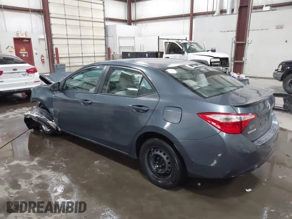 ✅ 2014 Toyota Corolla LE Eco • VIN: 2T1BPRHE4EC018314 • Lot: 43720383. Listed on IAAI with Not provided. Free auction sales archive from the USA and detailed vehicle history report at DreamBid. Image 3.