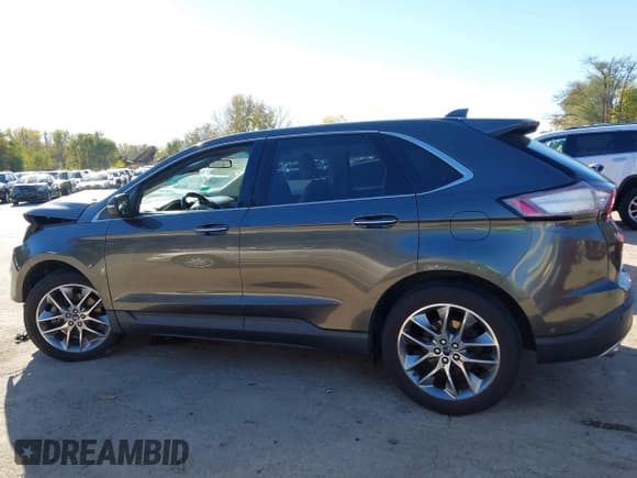 ✅ 2015 Ford Edge Titanium • VIN: 2FMPK3K89FBC04263 • Lot: 43609287. Wystawiony na IAAI z przebiegiem 123 778 mil. Bezpłatny archiwum sprzedaży aukcyjnych z USA i szczegółowy raport historii pojazdu na DreamBid. Zdjęcie 15.