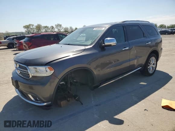 ✅ 2014 Dodge Durango Citadel • VIN: 1C4SDJET5EC406075 • Lot: 54595585. Wystawiony na Copart z przebiegiem 172 067 mil. Bezpłatny archiwum sprzedaży aukcyjnych z USA i szczegółowy raport historii pojazdu na DreamBid. Zdjęcie 1.