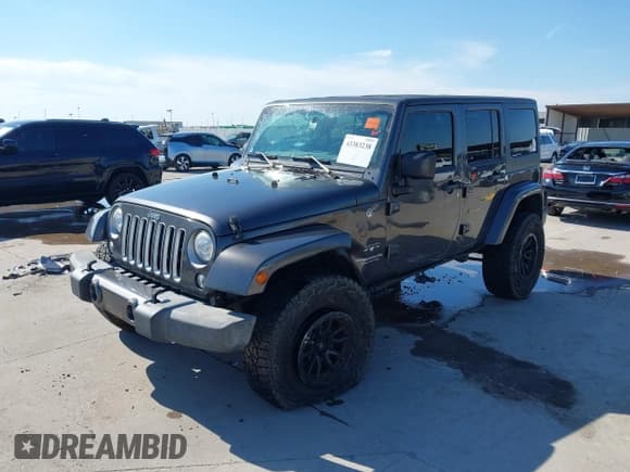 ✅ 2017 Jeep Wrangler Unlimited Sahara • VIN: 1C4BJWEG8HL599349 • Lot: 43383238. Listed on IAAI with 114,754 mi. Free auction sales archive from the USA and detailed vehicle history report at DreamBid. Image 19.