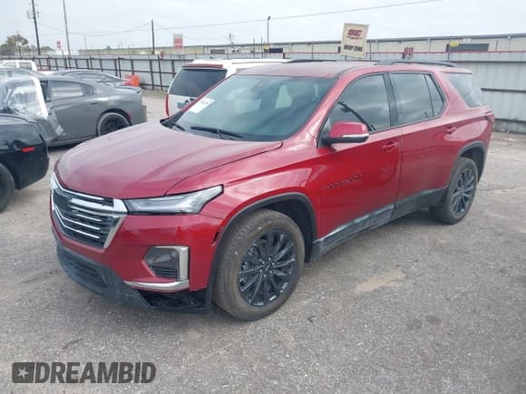 ✅ 2023 Chevrolet Traverse RS • VIN: 1GNERJKW4PJ120303 • Lot: 43881293. Listed on IAAI with 39,128 mi. Free auction sales archive from the USA and detailed vehicle history report at DreamBid. Image 17.