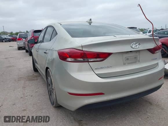 2017 Hyundai Elantra Limited с VIN KMHD84LF3HU176798, выставлен на аукционе IAAI как лот 41948242 с пробегом Не указан миль и . История ставок и продаж доступна на DreamBid. Изображение 3.
