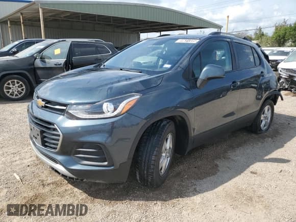✅ 2022 Chevrolet Trax LT • VIN: KL7CJLSM4NB539693 • Lot: 89631335. Listed on Copart with 107,112 mi. Free auction sales archive from the USA and detailed vehicle history report at DreamBid. Image 1.