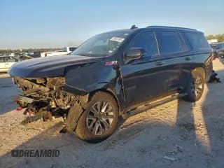 ✅ 2022 Chevrolet Tahoe Z71 • VIN: 1GNSKPKD5NR295733 • Lot: 95641985. Wystawiony na Copart z przebiegiem 53 093 mil. Bezpłatny archiwum sprzedaży aukcyjnych z USA i szczegółowy raport historii pojazdu na DreamBid. Zdjęcie 1.