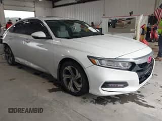 2018 Honda Accord EX-L с VIN 1HGCV1F6XJA071882, выставлен на аукционе IAAI как лот 41524537 с пробегом 275 724 миль миль и . История ставок и продаж доступна на DreamBid. Изображение 1.