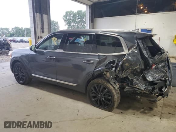 ✅ 2022 Kia Telluride SX • VIN: 5XYP5DHC6NG222355 • Лот: 80215525. Опубликован ранее на Copart с пробегом 35 522 миль. Бесплатный доступ к архиву аукционных продаж из США и подробный отчёт об истории автомобиля на DreamBid. Изображение 2.