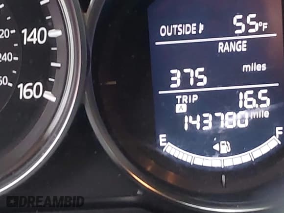 ✅ 2016 Mazda CX-5 Grand Touring • VIN: JM3KE4DY5G0760878 • Lot: 43450576. Wystawiony na IAAI z przebiegiem 143 780 mil. Bezpłatny archiwum sprzedaży aukcyjnych z USA i szczegółowy raport historii pojazdu na DreamBid. Zdjęcie 15.