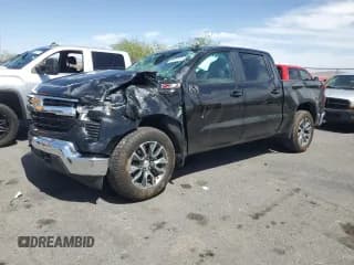 ✅ 2025 Chevrolet Silverado 1500 • VIN: 1GCUKDE84SZ166926 • Lot: 58424375. Wystawiony na Copart z przebiegiem 4 508 mil. Bezpłatny archiwum sprzedaży aukcyjnych z USA i szczegółowy raport historii pojazdu na DreamBid. Zdjęcie 1.