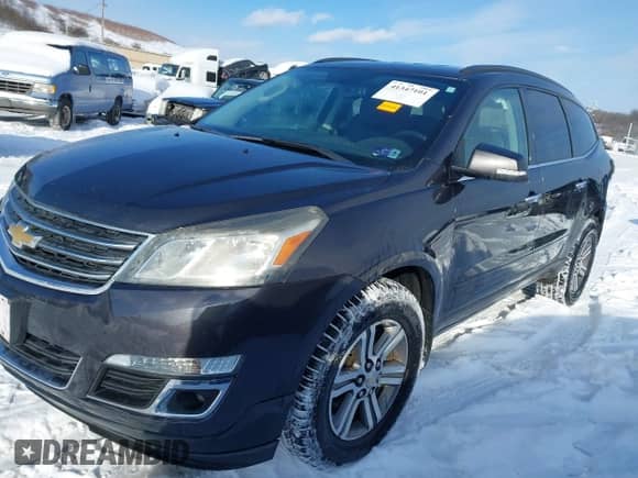 2016 Chevrolet Traverse LT с VIN 1GNKVHKD1GJ277017, выставлен на аукционе IAAI как лот 41347101 с пробегом 123 659 миль миль и . История ставок и продаж доступна на DreamBid. Изображение 2.