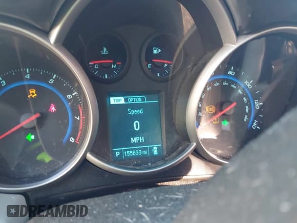 ✅ 2016 Chevrolet Cruze LT • VIN: 1G1PE5SB1G7149202 • Lot: 43530176. Listed on IAAI with 155,633 mi. Free auction sales archive from the USA and detailed vehicle history report at DreamBid. Image 7.