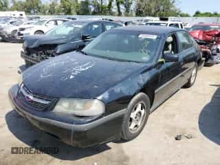 2004 Chevrolet Impala z VIN 2G1WF52E949283212, wystawiony jako Copart lot #68906344 z przebiegiem 141 081 mil mil oraz Szkoda całkowita • Salvage title. Historia ofert i sprzedaży dostępna na DreamBid. Obrazek 1.