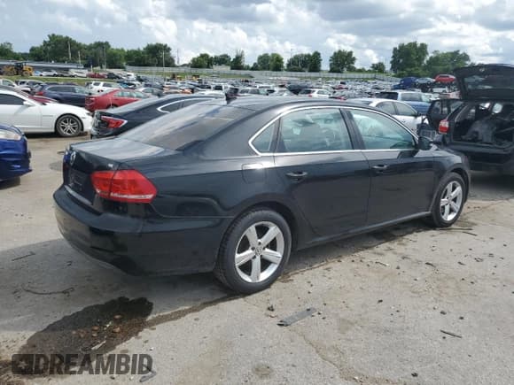 ✅ 2013 Volkswagen Passat SE • VIN: 1VWBH7A37DC092681 • Lot: 63832565. Listed on Copart with 137,814 mi. Free auction sales archive from the USA and detailed vehicle history report at DreamBid. Image 3.