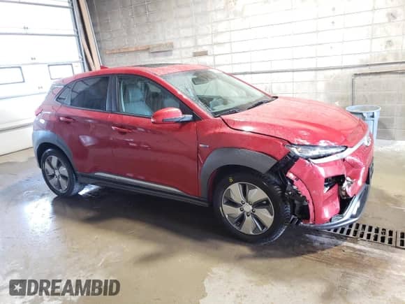 2019 Hyundai Kona Ultimate z VIN KM8K53AG6KU029906, wystawiony jako Copart lot #63927825 z przebiegiem 41 854 mil mil oraz Szkoda całkowita • Salvage title. Historia ofert i sprzedaży dostępna na DreamBid. Obrazek 4.