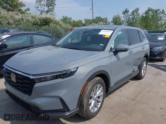 ✅ 2024 Honda CR-V EX • VIN: 2HKRS4H47RH420550 • Lot: 43118873. Listed on IAAI with 14,993 mi. Free auction sales archive from the USA and detailed vehicle history report at DreamBid. Image 2.