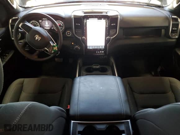 2024 Ram 1500 Big Horn with VIN 1C6SRFMT3RN193841, listed as a Copart auction lot 62281165 with 14,297 mi miles and Salvage title. Bid and sale history available at DreamBid. Image 8.