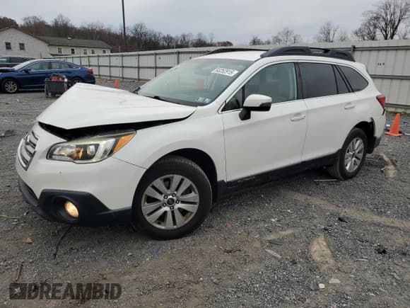 ✅ 2017 Subaru Outback Premium • VIN: 4S4BSAFC7H3389350 • Lot: 93252915. Listed on Copart with 126,823 mi. Free auction sales archive from the USA and detailed vehicle history report at DreamBid. Image 1.