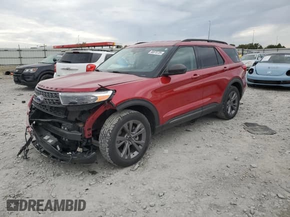 ✅ 2021 Ford Explorer XLT • VIN: 1FMSK8DHXMGB41247 • Лот: 90070735. Опубликован ранее на Copart с пробегом 71 195 миль. Бесплатный доступ к архиву аукционных продаж из США и подробный отчёт об истории автомобиля на DreamBid. Изображение 1.