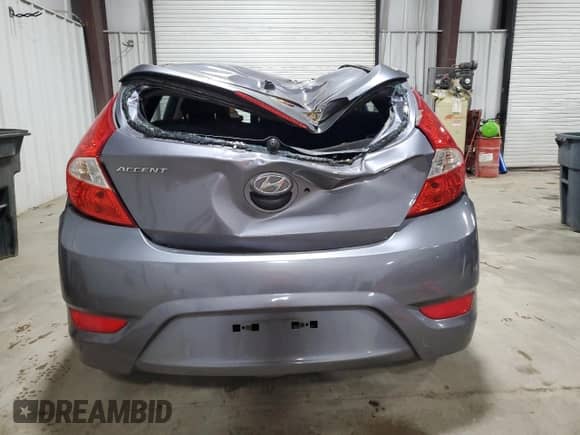 2017 Hyundai Accent Sport with VIN KMHCU5AE1HU333557, listed as a Copart auction lot 57465985 with 62,730 mi miles and Clean title. Bid and sale history available at DreamBid. Image 6.