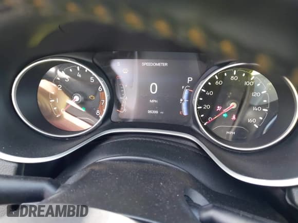 ✅ 2020 Jeep Compass Limited • VIN: 3C4NJCCB1LT140664 • Lot: 42975005. Listed on IAAI with 96,399 mi. Free auction sales archive from the USA and detailed vehicle history report at DreamBid. Image 7.