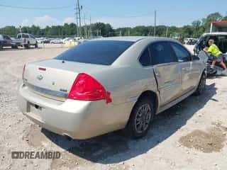 2011 Chevrolet Impala Police Police with VIN 2G1WD5EM7B1171531, listed as a IAAI auction lot 43063661 with 166,190 mi miles and . Bid and sale history available at DreamBid. Image 4.