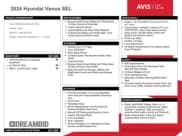 ✅ 2024 Hyundai Venue SEL • VIN: KMHRC8A30RU291736 • Lot: 72324664. Listed on Copart with 12,691 mi. Free auction sales archive from the USA and detailed vehicle history report at DreamBid. Image 13.