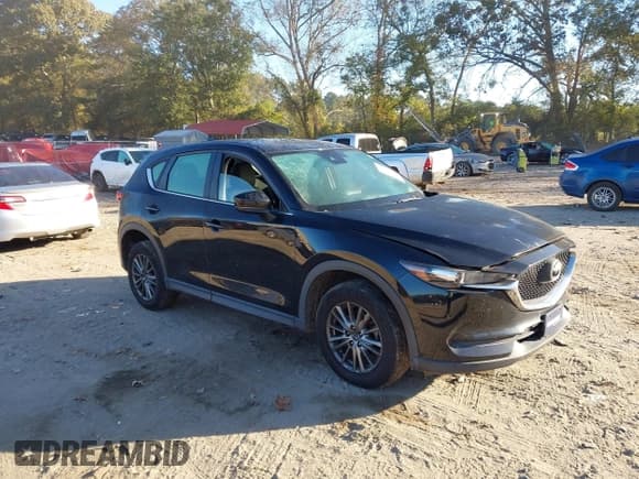 ✅ 2018 Mazda CX-5 Sport • VIN: JM3KFBBM6J0434578 • Lot: 43433925. Wystawiony na IAAI z przebiegiem 91 584 mil. Bezpłatny archiwum sprzedaży aukcyjnych z USA i szczegółowy raport historii pojazdu na DreamBid. Zdjęcie 1.