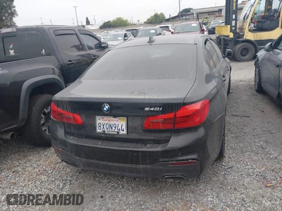 ✅ 2018 BMW 5 Series 540i • VIN: WBAJE5C5XJWA97667 • Lot: 41481362. Listed on IAAI with Not provided. Free auction sales archive from the USA and detailed vehicle history report at DreamBid. Image 16.