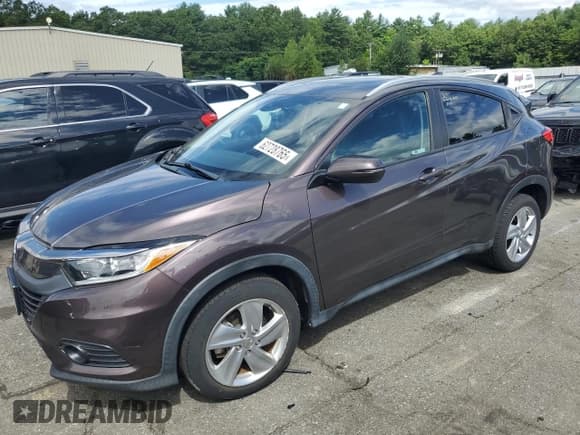 ✅ 2019 Honda HR-V EX • VIN: 3CZRU6H54KM738537 • Lot: 62728765. Listed on Copart with 44,527 mi. Free auction sales archive from the USA and detailed vehicle history report at DreamBid. Image 1.