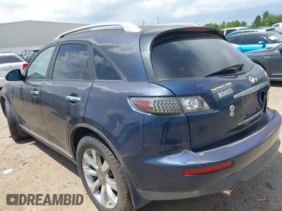 ✅ 2006 Infiniti FX • VIN: JNRAS08W06X202411 • Lot: 42726492. Listed on IAAI with Not provided. Free auction sales archive from the USA and detailed vehicle history report at DreamBid. Image 3.