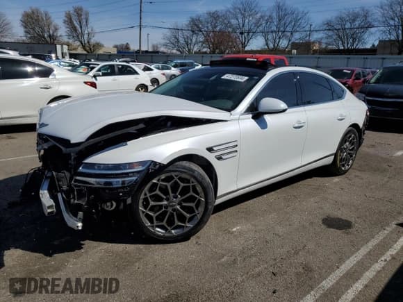 ✅ 2021 Genesis G80 2.5T • VIN: KMTGB4SC5MU046138 • Lot: 47270694. Wystawiony na Copart z przebiegiem 36 113 mil. Bezpłatny archiwum sprzedaży aukcyjnych z USA i szczegółowy raport historii pojazdu na DreamBid. Zdjęcie 1.