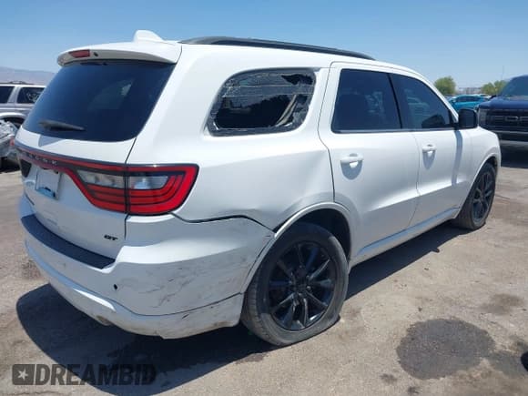 ✅ 2018 Dodge Durango GT • VIN: 1C4RDHDG5JC403215 • Lot: 42555371. Listed on IAAI with 89,089 mi. Free auction sales archive from the USA and detailed vehicle history report at DreamBid. Image 4.