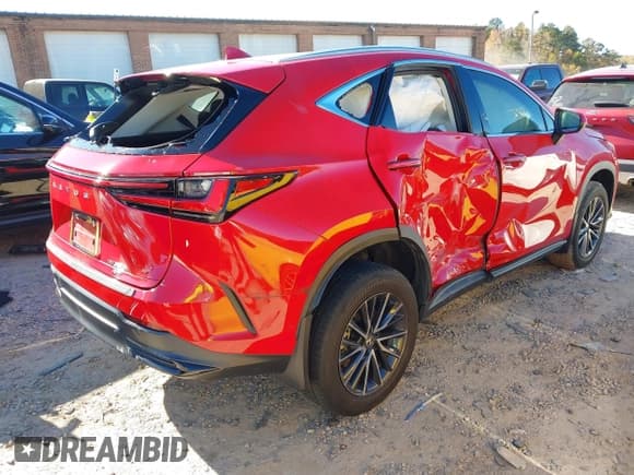 ✅ 2024 Lexus NX 350h Luxury • VIN: 2T2HKCEZ2RC018374 • Lot: 43607147. Wystawiony na IAAI z przebiegiem 19 978 mil. Bezpłatny archiwum sprzedaży aukcyjnych z USA i szczegółowy raport historii pojazdu na DreamBid. Zdjęcie 4.
