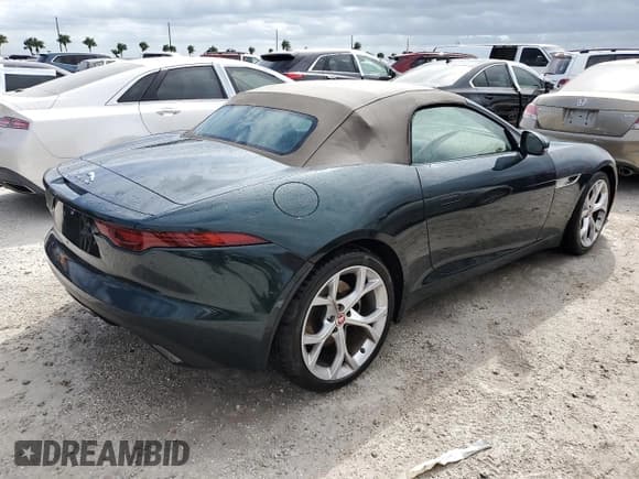✅ 2021 Jaguar F-Type P300 • VIN: SAJDD5GX3MCK75423 • Lot: 74785634. Listed on Copart with Not provided. Free auction sales archive from the USA and detailed vehicle history report at DreamBid. Image 3.