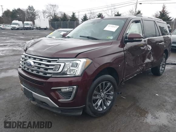 ✅ 2021 Ford Expedition Max Limited • VIN: 1FMJK2ATXMEA37807 • Lot: 41732527. Listed on IAAI with 106,374 mi. Free auction sales archive from the USA and detailed vehicle history report at DreamBid. Image 2.
