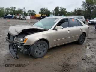 2008 Hyundai Sonata GLS с VIN 5NPET46C38H341056, выставлен на аукционе Copart как лот 72322934 с пробегом 134 752 миль миль и Списание • Salvage title. История ставок и продаж доступна на DreamBid. Изображение 1.