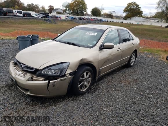 ✅ 2005 Honda Accord EX-L • VIN: 1HGCM66515A024558 • Лот: 87410745. Опубликован ранее на Copart с пробегом 221 736 миль. Бесплатный доступ к архиву аукционных продаж из США и подробный отчёт об истории автомобиля на DreamBid. Изображение 1.