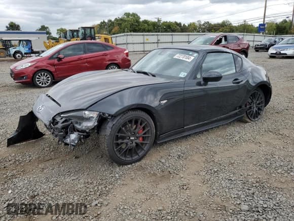 ✅ 2020 Mazda MX-5 Miata Club • VIN: JM1NDAL74L0412368 • Lot: 72270104. Listed on Copart with 35,966 mi. Free auction sales archive from the USA and detailed vehicle history report at DreamBid. Image 1.