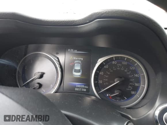 ✅ 2017 Infiniti Q50 Premium • VIN: JN1CV7AR9HM682095 • Lot: 41934805. Listed on IAAI with 34,828 mi. Free auction sales archive from the USA and detailed vehicle history report at DreamBid. Image 7.