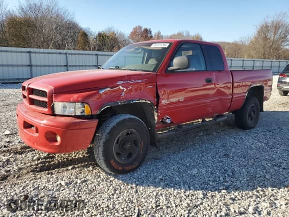 1999 Dodge 1500 с VIN 1B7HF13Z6XJ562751, выставлен на аукционе Copart как лот 83121794 с пробегом 220 804 миль миль и Списание • Salvage title. История ставок и продаж доступна на DreamBid. Изображение 1.