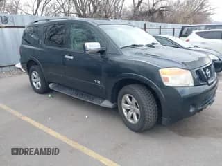 ✅ 2009 Nissan Armada LE • VIN: 5N1AA08C49N601620 • Lot: 41817810. Wystawiony na IAAI z przebiegiem 194 907 mil. Bezpłatny archiwum sprzedaży aukcyjnych z USA i szczegółowy raport historii pojazdu na DreamBid. Zdjęcie 1.