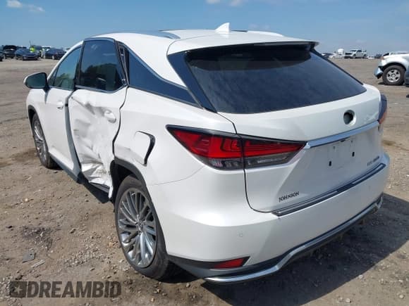 ✅ 2022 Lexus RX 450h • VIN: 2T2JGMDA7NC085504 • Lot: 42201846. Listed on IAAI with 47,659 mi. Free auction sales archive from the USA and detailed vehicle history report at DreamBid. Image 3.